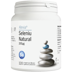 Seleniu natural 200mcg 120cp - ALEVIA