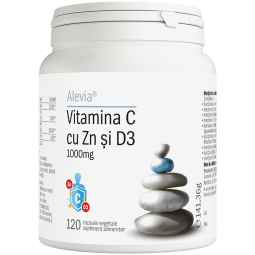 Vitamina C Zn D3 1000mg 120cps - ALEVIA