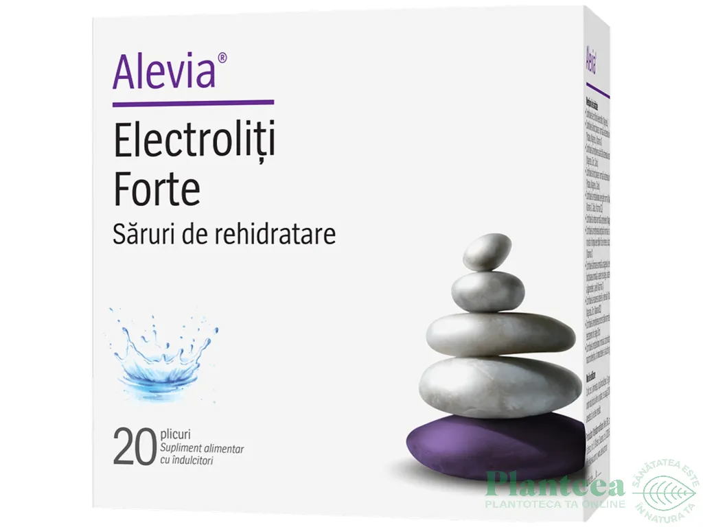 Saruri rehidratare Electroliti forte solubil 20pl - ALEVIA