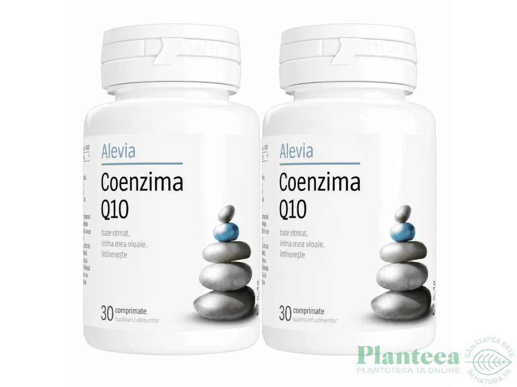 Pachet Coenzima Q10 10mg 2x30cp - ALEVIA