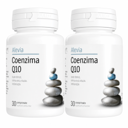 Pachet Coenzima Q10 10mg 2x30cp - ALEVIA