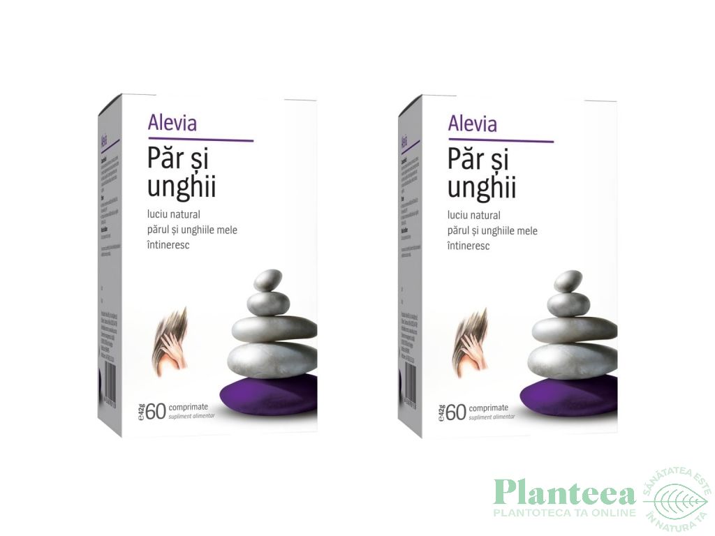 Pachet Vitamine par unghii 2x60cp - ALEVIA