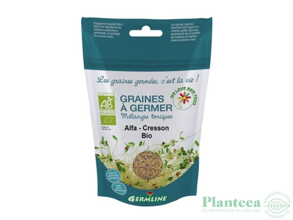 Seminte mix alfalfa creson pt germinat eco 150g - GERMLINE