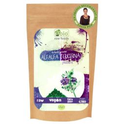 Pulbere lucerna verde [alfalfa] raw bio 125g - OBIO