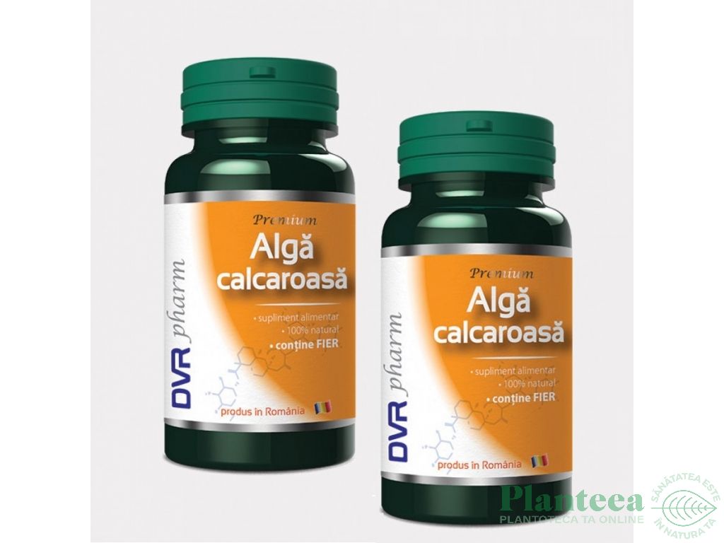 Pachet Alga calcaroasa 2x60cps - DVR PHARM