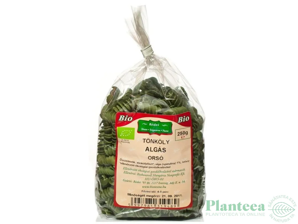 Paste spirale spelta spirulina eco 250g - REDEI