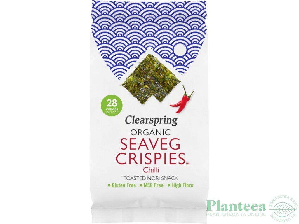 Snack alge nori chilli eco 4g - CLEARSPRING