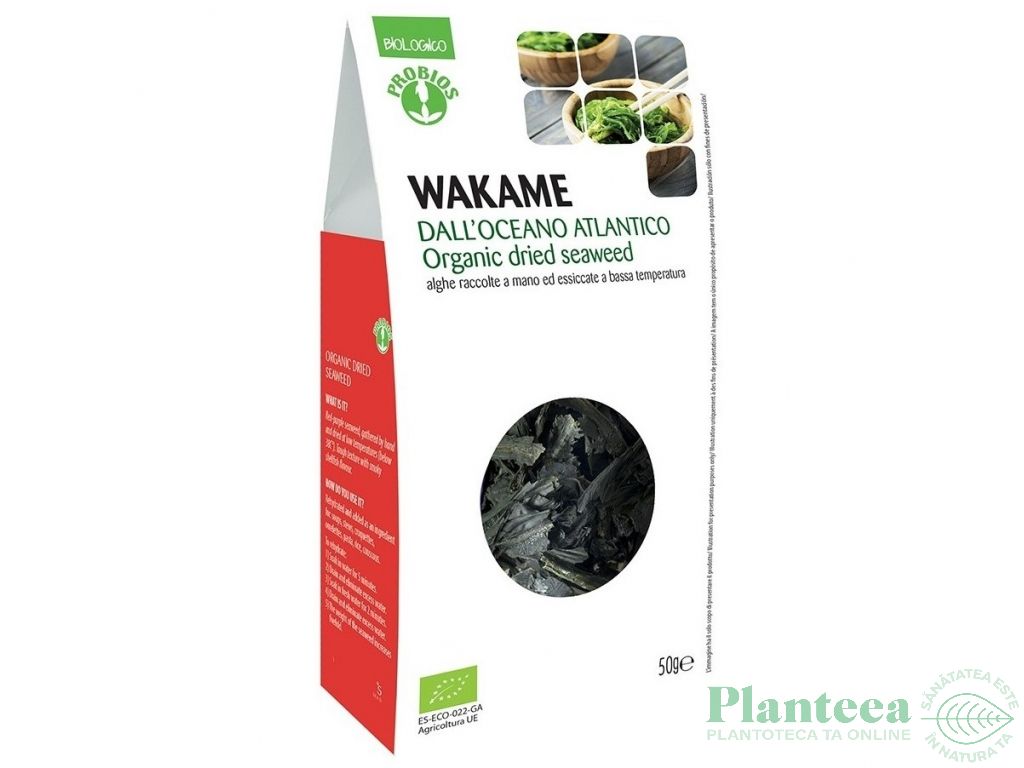 Alge marine wakame uscate eco 50g - PROBIOS