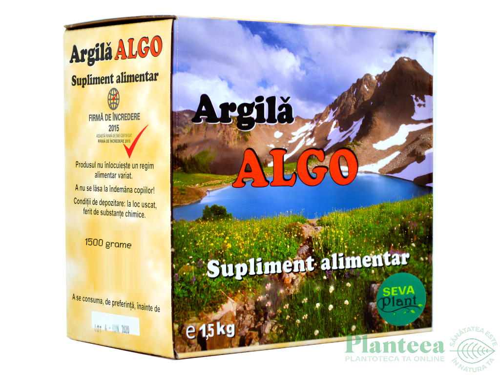 Pachet Argila Bocan 1kg+0,5kg - ALGO