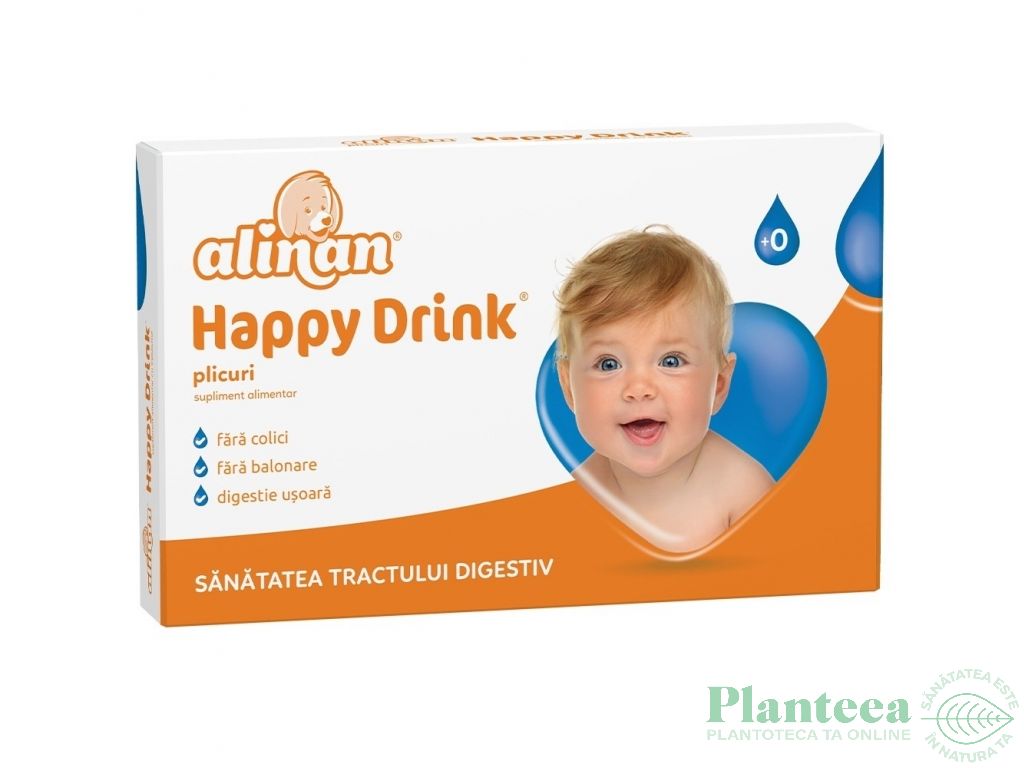 Happy Drink colici copii +0luni Alinan 12pl - FITERMAN