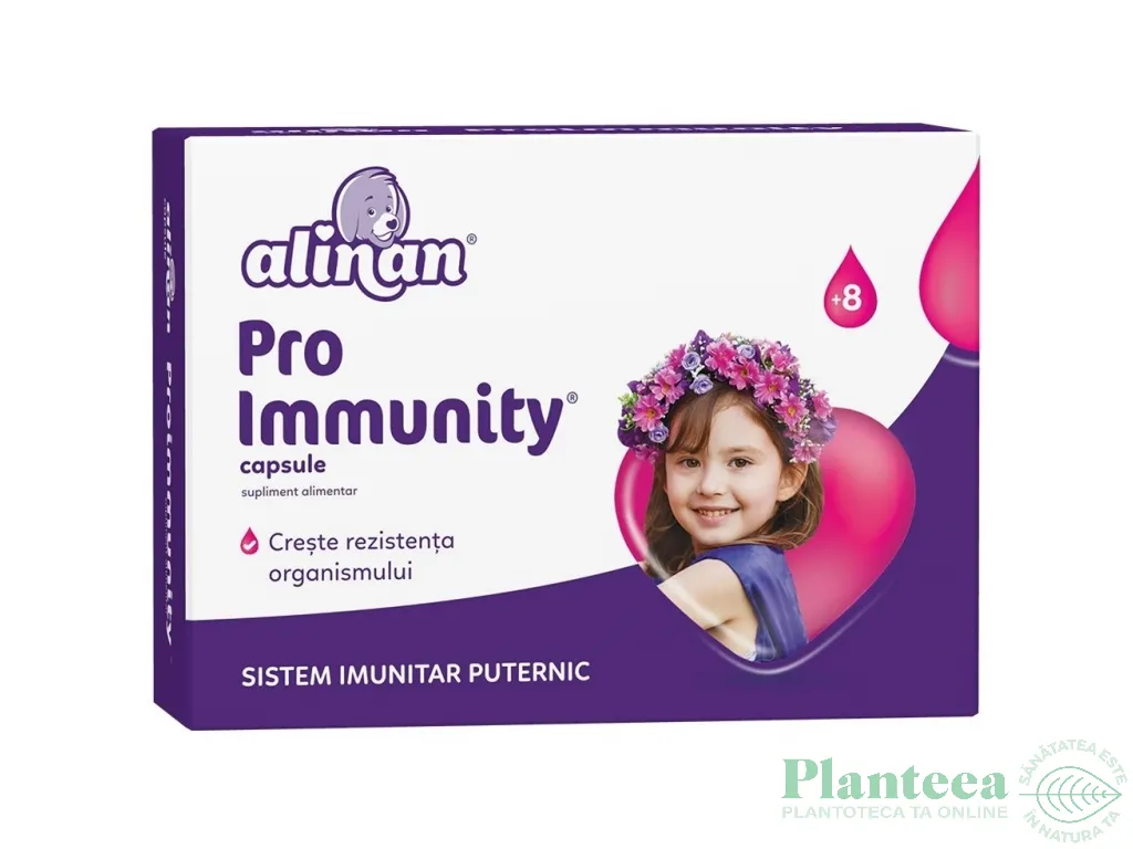 Pro Immunity copii +8ani Alinan 30cps - FITERMAN