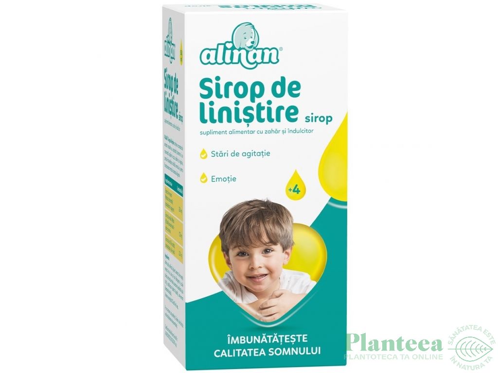 Sirop linistire copii +4ani Alinan 150ml - FITERMAN