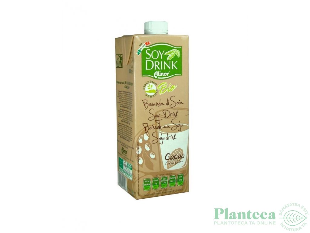 Lapte soia cacao eco 1L - ALINOR