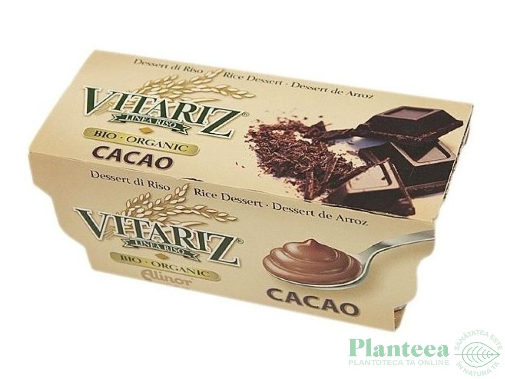 Desert crema orez cacao eco 2x100g - VITARIZ