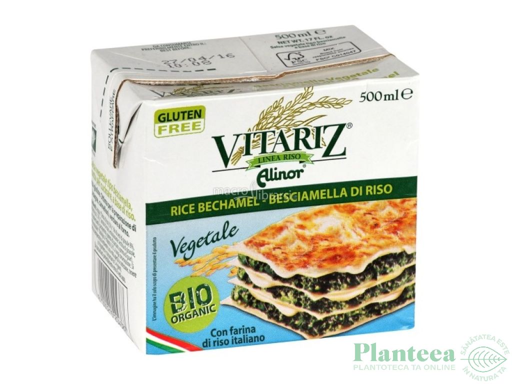 Sos Bechamel orez eco 500ml - VITARIZ