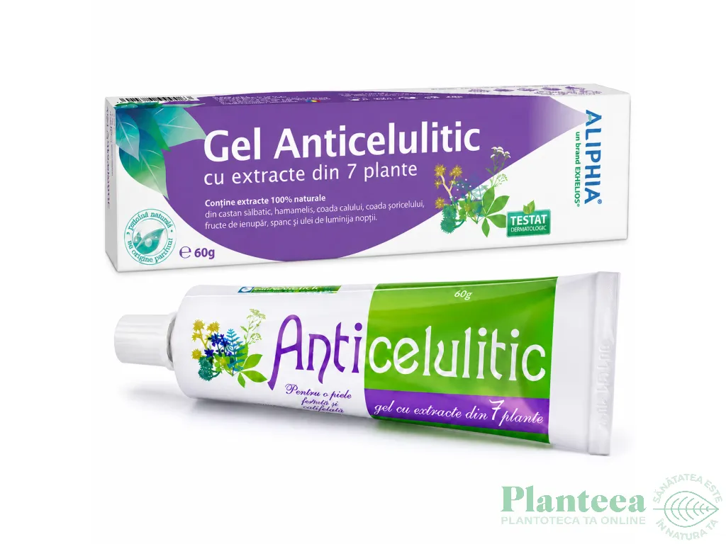 Gel anticelulita 7plante 60g - ALIPHIA