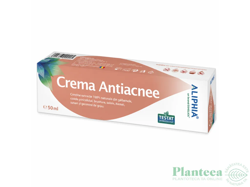 Crema antiacnee Helioplant 50ml - ALIPHIA