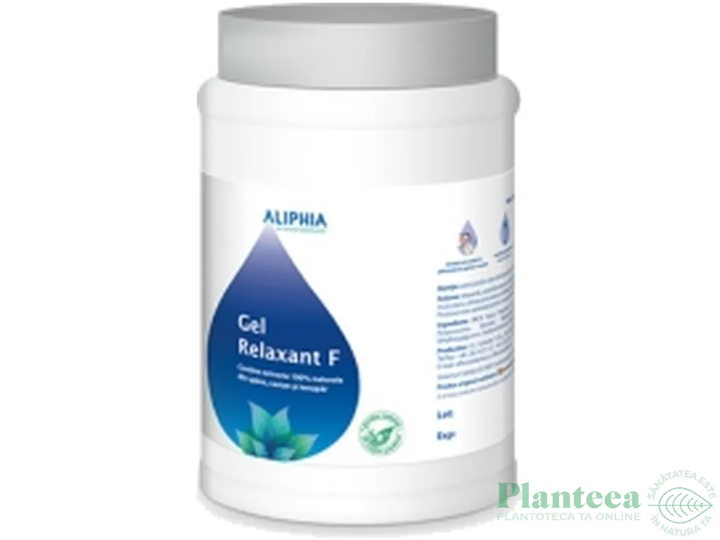 Gel relaxant spanz Dr Boici 1kg - ALIPHIA