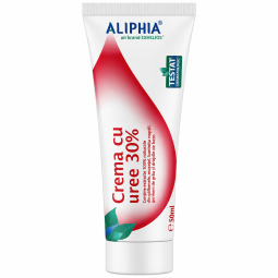 Crema cu uree 30% cu miros de tei 50ml - ALIPHIA