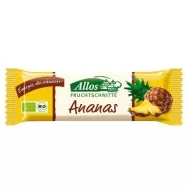 Baton vegan fructe ananas 100% 30g - ALLOS