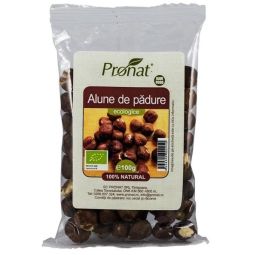 Alune padure crude intregi eco 100g - PRONAT