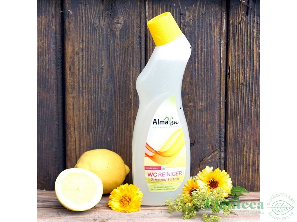 Solutie curatare toaleta lemon fresh 750ml - ALMAWIN