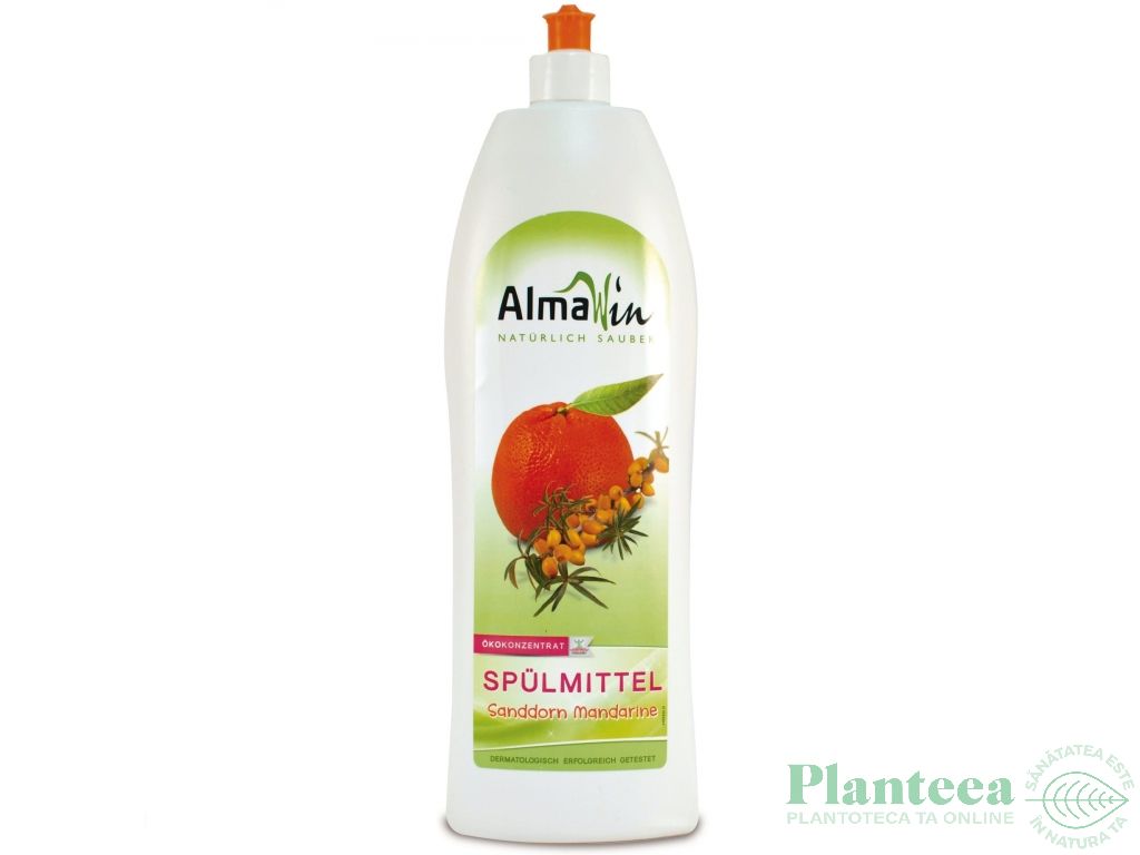 Detergent lichid vase concentrat catina mandarine 1L - ALMAWIN