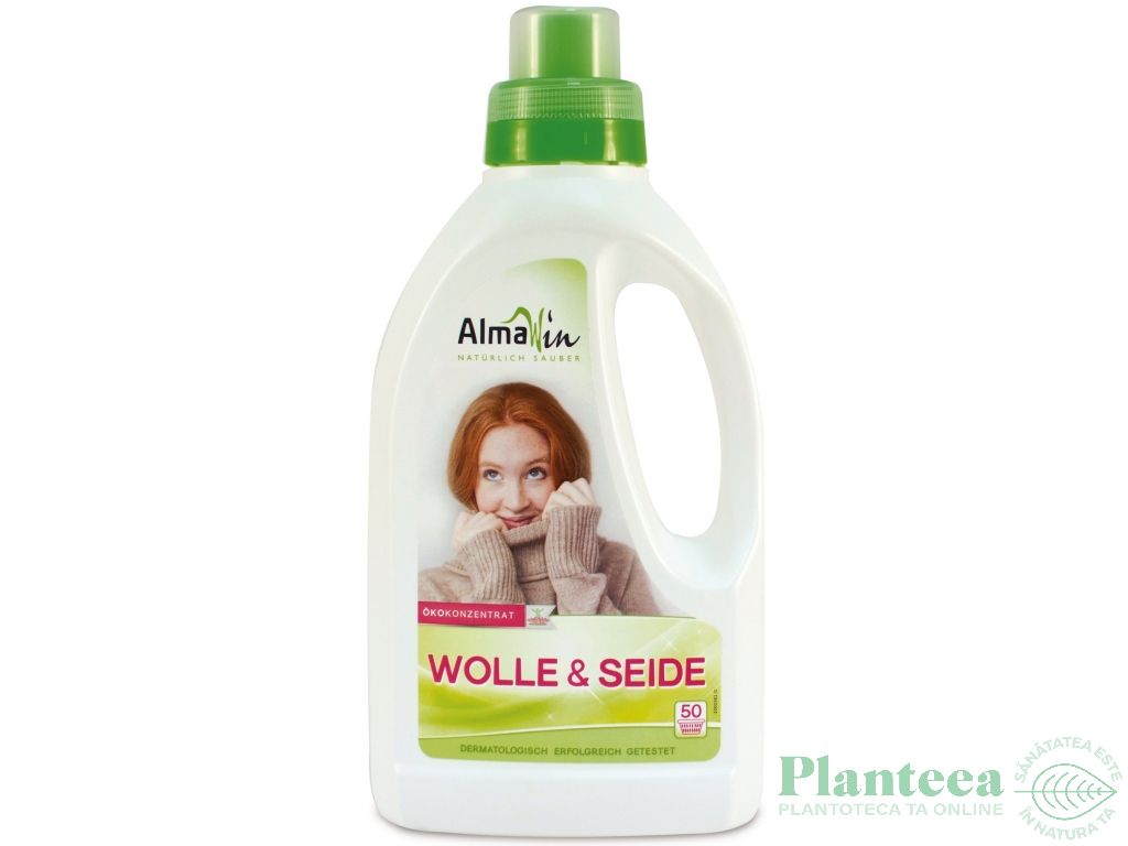 Detergent lichid rufe lana matase 750ml - ALMAWIN