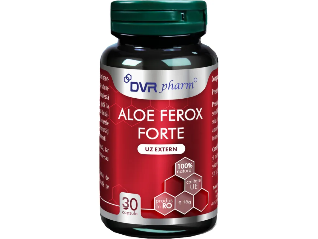 Aloe ferox forte 1x30cps - DVR PHARM