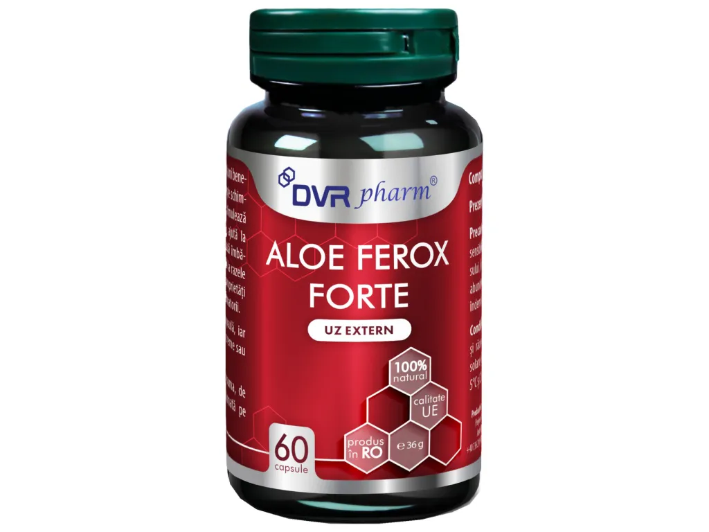 Aloe ferox forte 1x60cps - DVR PHARM
