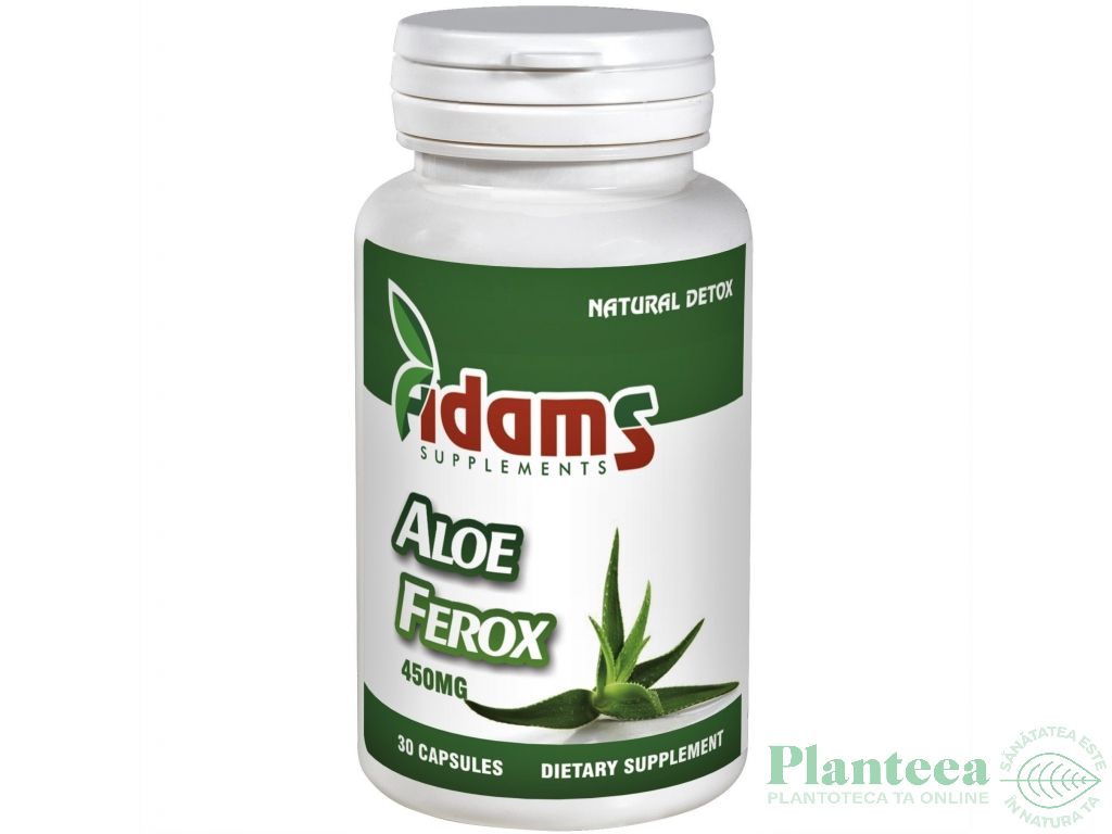 Aloe ferox 450mg 30cps - ADAMS SUPPLEMENTS