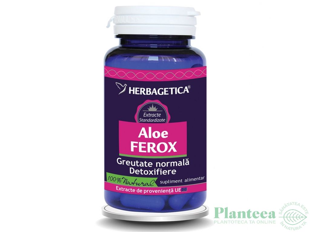 Aloe ferox 60cps - HERBAGETICA