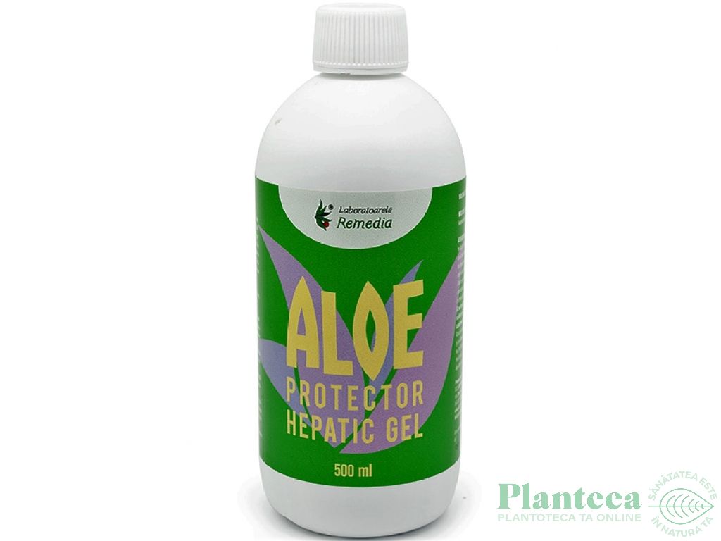 Suc gel aloe vera protector hepatic 500ml - REMEDIA