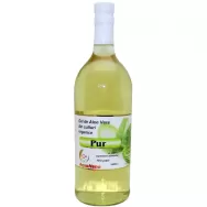 Suc gel aloe vera organica fara pulpa AloePur sticla 1L - AQUA NANO