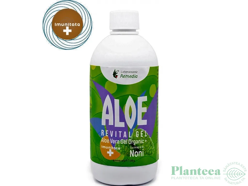 Suc gel aloe vera revital 500ml - REMEDIA