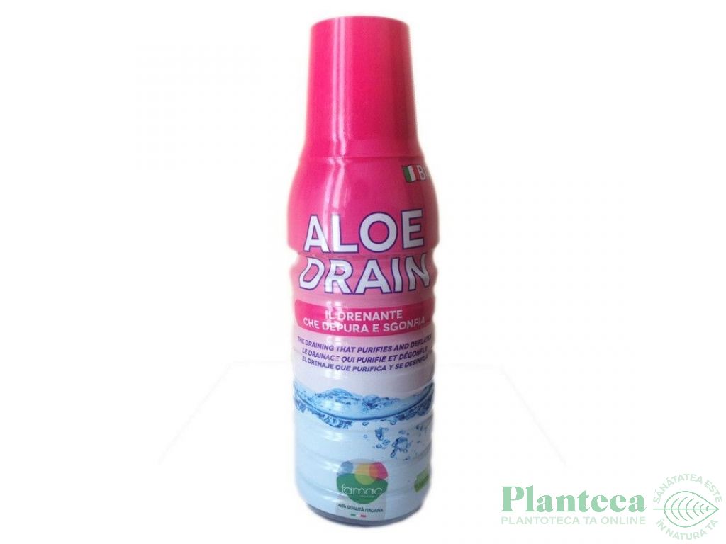 Suc aloe vera Drain eco 500ml - BENESSERE