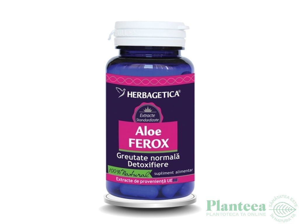 Aloe ferox 120cps - HERBAGETICA