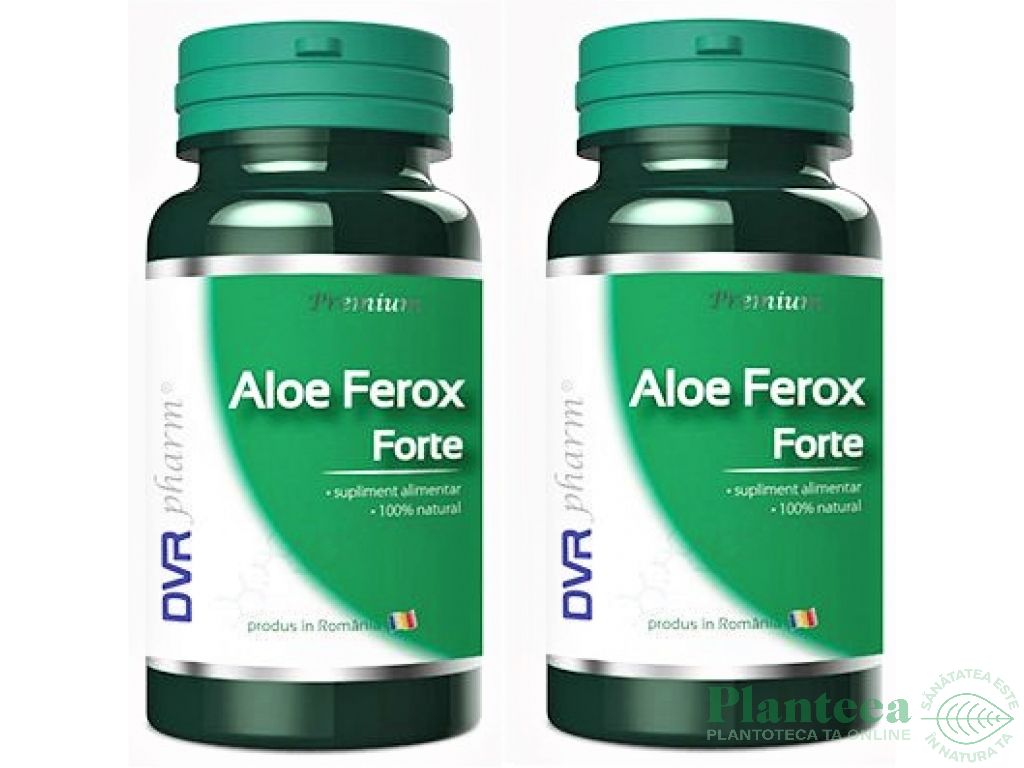 Pachet Aloe ferox forte 60+30cps - DVR PHARM