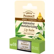 Balsam buze aloe lime intens hidratant 4g - GREEN PHARMACY