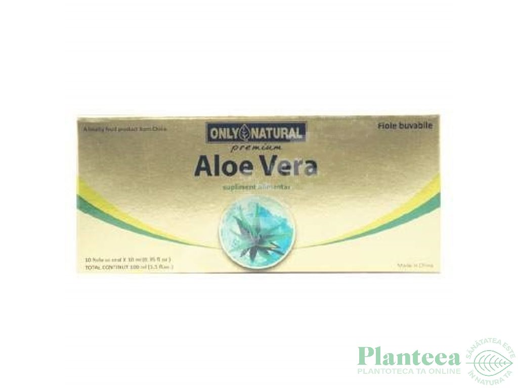 Aloe vera 1000mg 10fl - ONLY NATURAL