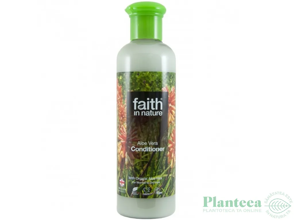 Balsam par normal uscat aloe vera 250ml - FAITH IN NATURE