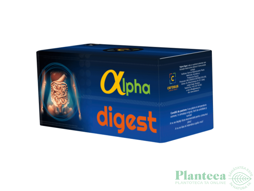 Pulbere Alpha digest 5g x 30pl - DEEP GREEN