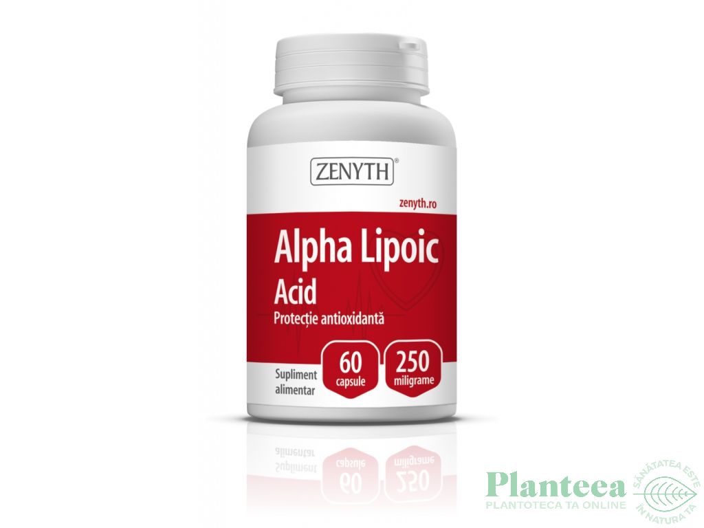 Acid alfa lipoic 250mg 60cps - ZENYTH