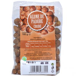 Alune padure crude intregi 100g - HERBAL SANA