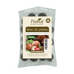 Boabe alune padure invelite ciocolata lapte scortisoara 100g - PRONAT