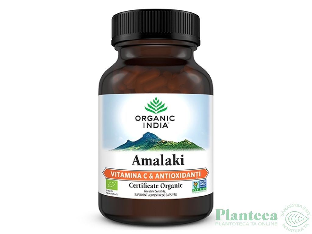 Amalaki [Vitamina C & antioxidanti] 60cps - ORGANIC INDIA