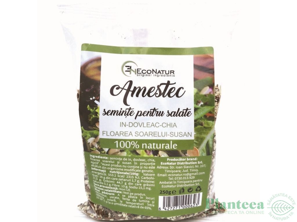 Mix seminte pt salate 250g - ECONATUR