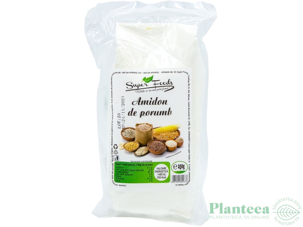 Amidon porumb 250g - SUPERFOODS