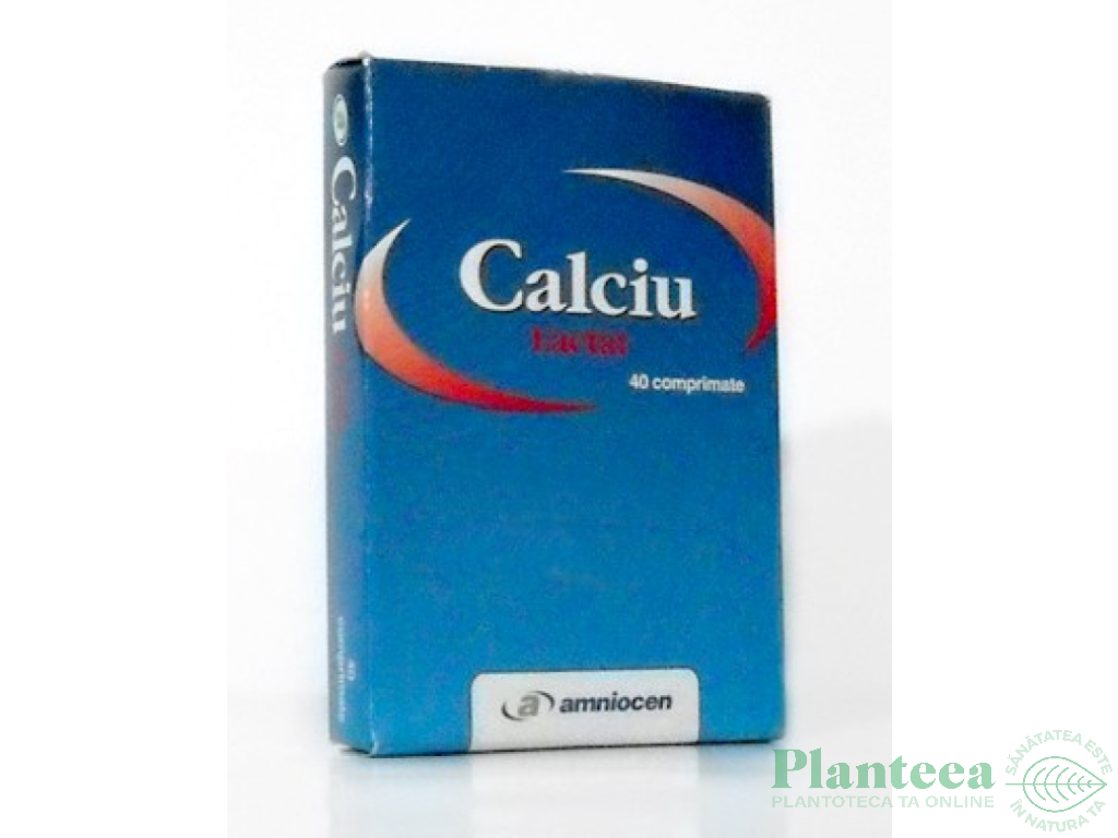 Calciu lactat 40cp - AMNIOCEN