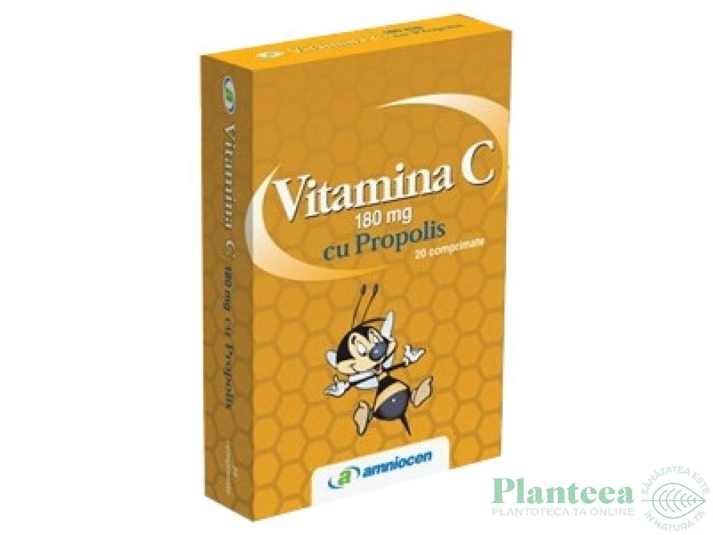 Vitamina C propolis junior 20cp - AMNIOCEN